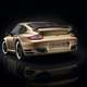 Illustration for article titled Porsche marks ten years in China with golden 911 Turbo S